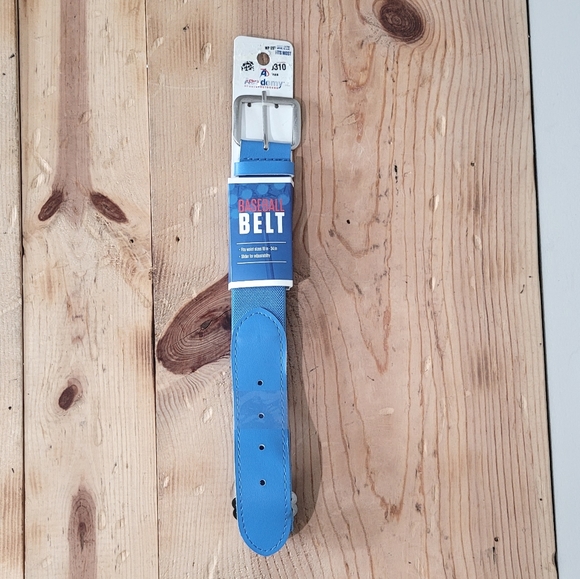 Academy Sports Youth Adjustable Baseball Belt NEW Light Blue ONE SIZE 18 In-34 - Picture 2 of 4
